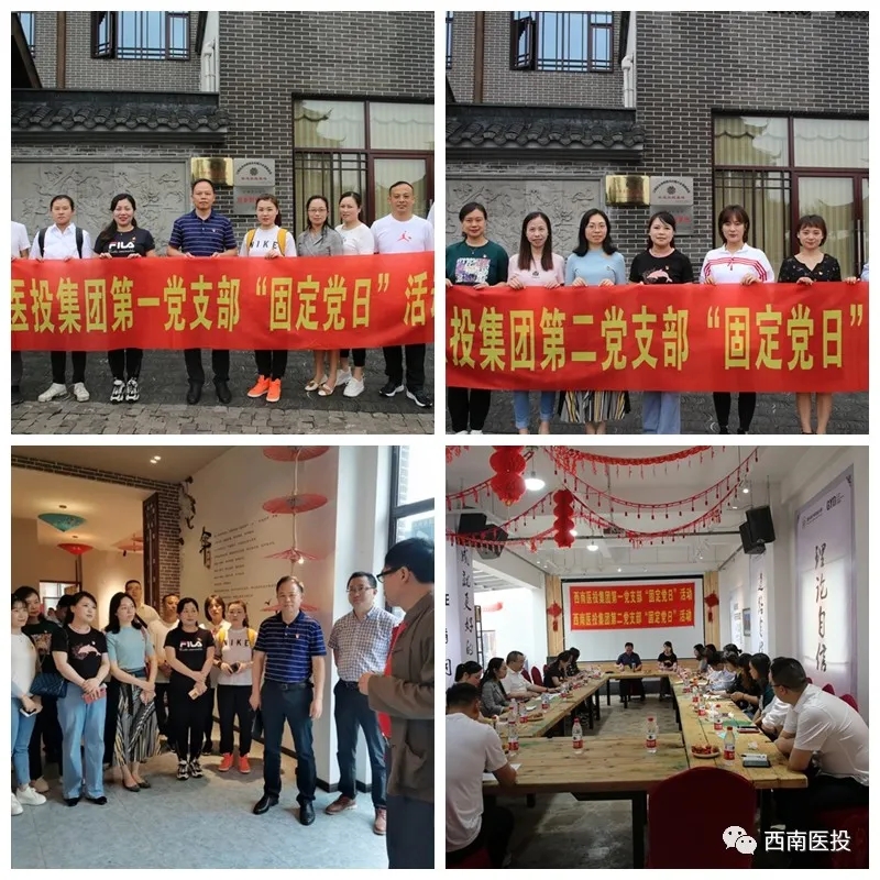 西南醫(yī)投集團(tuán)第一、二黨支部開展“共建書香醫(yī)投、踐行健康使命”讀書分享會(huì)