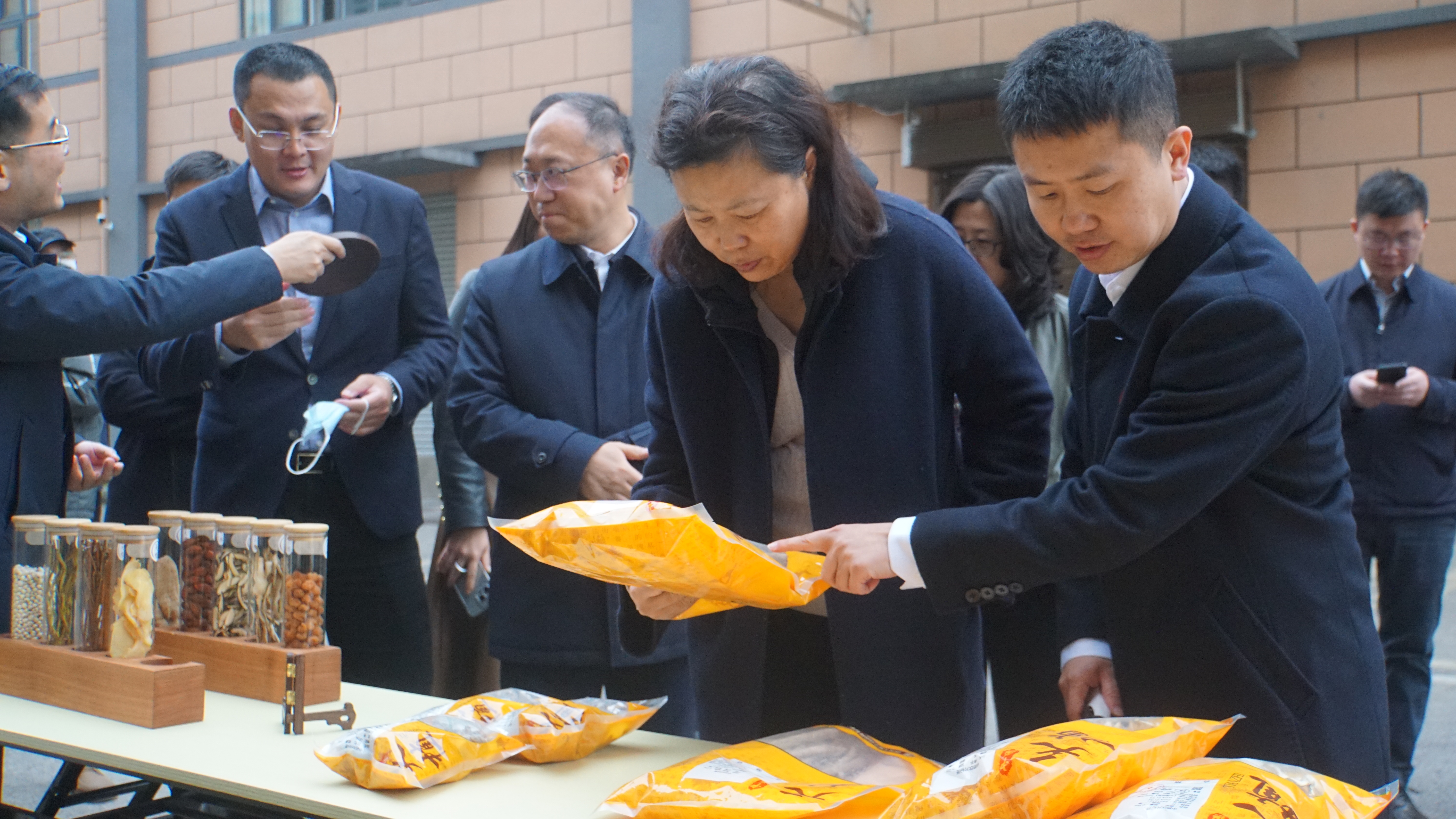 國家藥品監督管理局原一級巡視員、研究員張培培率隊調研天植中藥公司